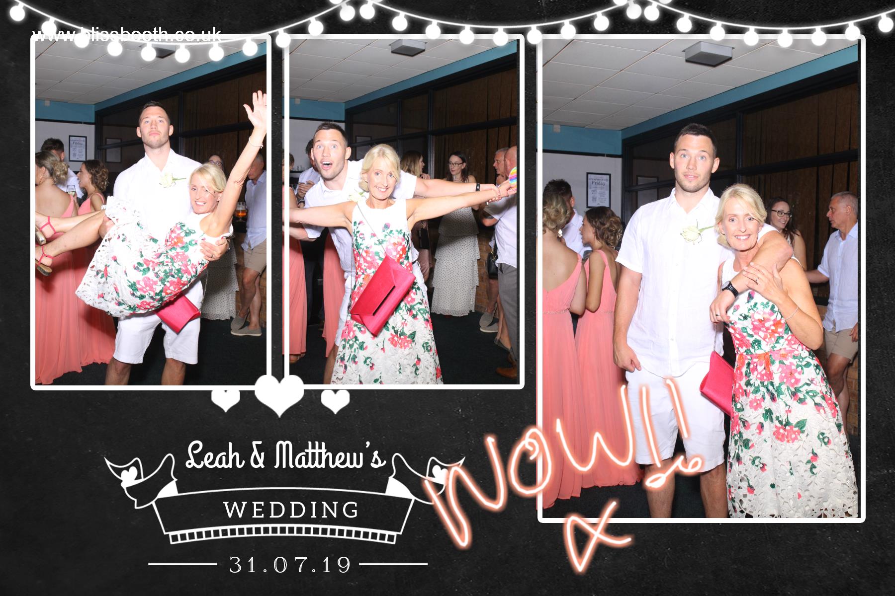 Leah And Matthew | View more photos from the event at gallery.blissbooth.co.uk/u/BlissBooth/Leah-And-Matthew